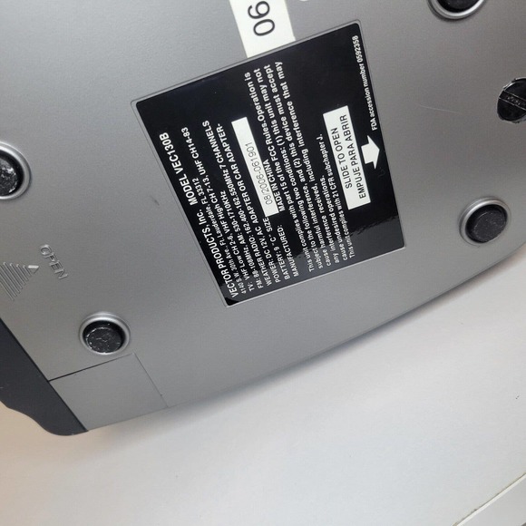 Vector Stormtracker Weather Alert Radio TV Led Light Phone Charger Exc Cond - Picture 15 of 16